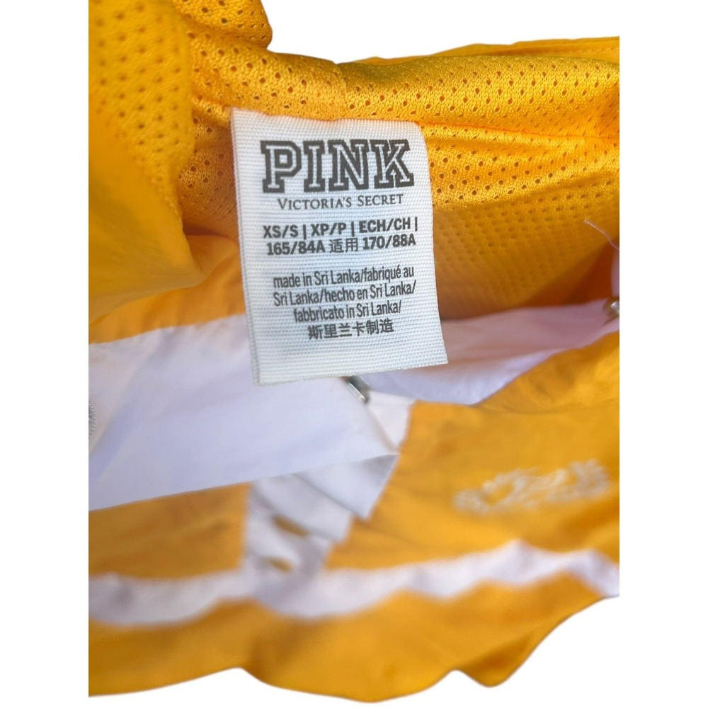 Victoria's Secret Pink Women's Windbreaker Hoodie 1/4 Zip Pullover Jacket S/XS - Picture 5 of 7